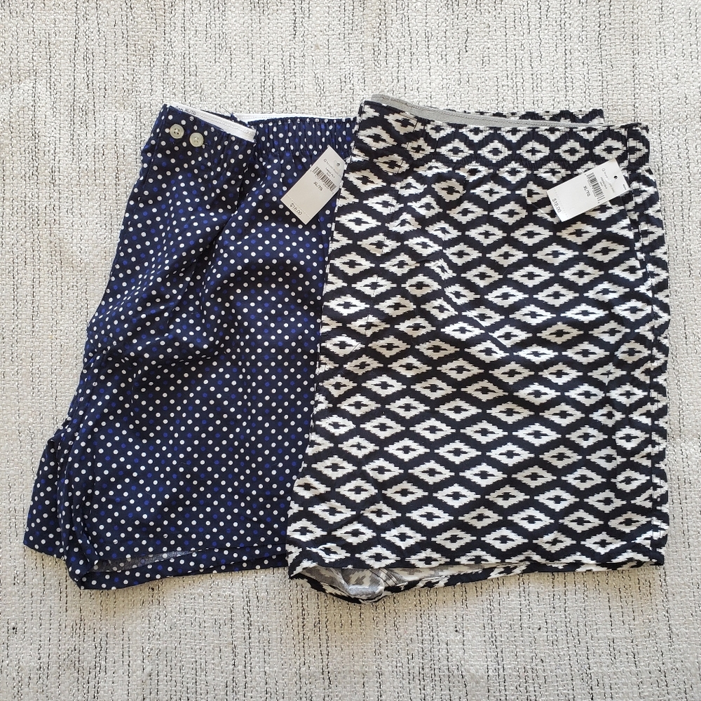 NEW Gap Boxers Polka Dot & Aztec Print Size XL